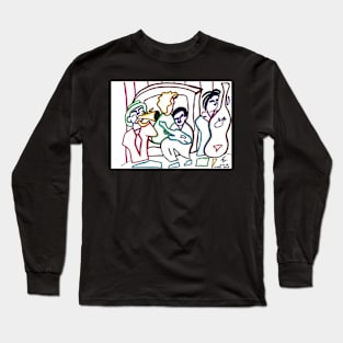 Jazz, Blues, and Rocknroll Long Sleeve T-Shirt